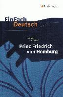 Heinrich von Kleist - Prinz Friedrich von Homburg. Ein Schauspiel. EinFach Deutsch Textausgaben, Häftad