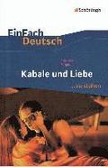Kabale und Liebe. EinFach Deutsch ...verstehen