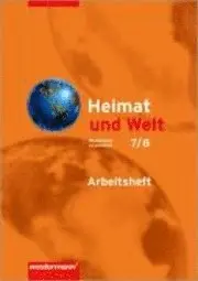 Heimat und Welt 7/8. Arbeitsheft. Mecklenburg-Vorpommern