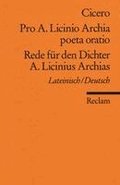 Rede f�r den Dichter A. Licinius Archias