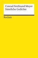 Conrad Ferdinand Meyer - Sämtliche Gedichte, Häftad
