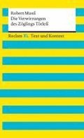 Die Verwirrungen des Zglings Trle. Textausgabe mit Kommentar und Materialien