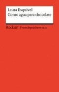Como agua para chocolate