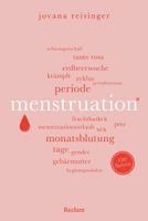 Jovana Reisinger - Menstruation. 100 Seiten, Häftad