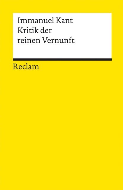 Immanuel Kant, Ingeborg Heidemann - Kritik der reinen Vernunft, E-bok