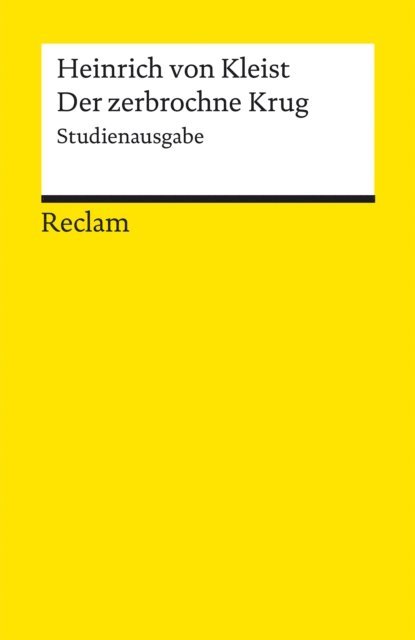 Heinrich von Kleist, Bernd Hamacher - Der zerbrochne Krug. Studienausgabe, E-bok