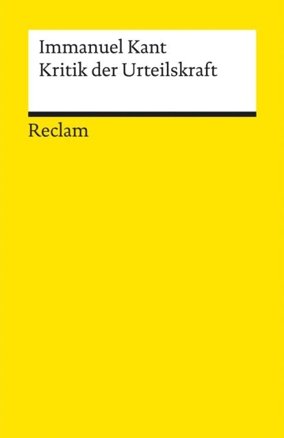 Immanuel Kant, Gerhard Lehmann - Kritik der Urteilskraft, E-bok