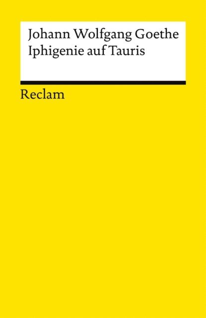 Johann Wolfgang Goethe - Iphigenie auf Tauris, E-bok