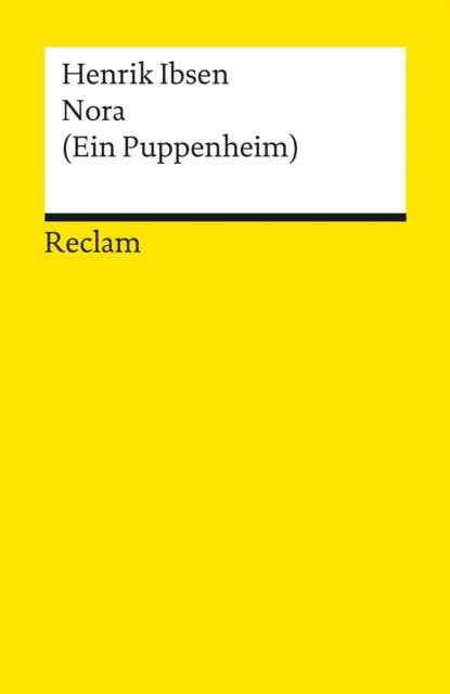 Henrik Ibsen - Nora (Ein Puppenheim), E-bok