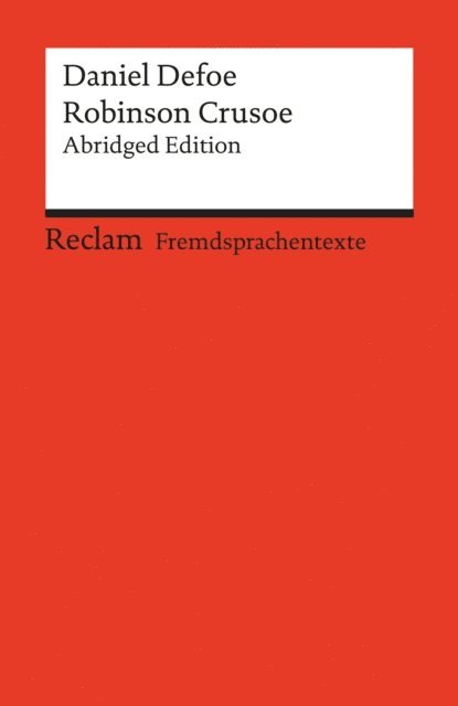 Daniel Defoe, Klaus Amann - Robinson Crusoe, E-bok