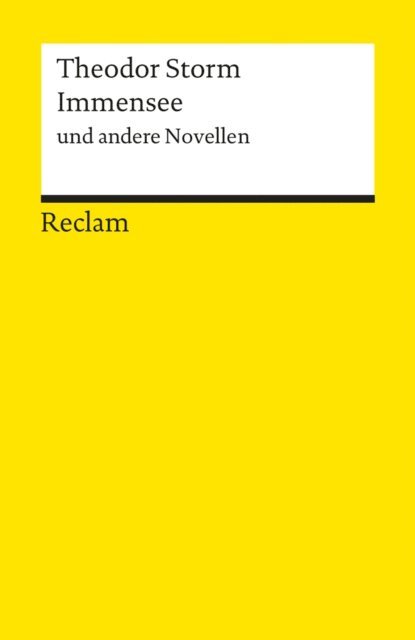 Theodor Storm - Immensee und andere Novellen, E-bok