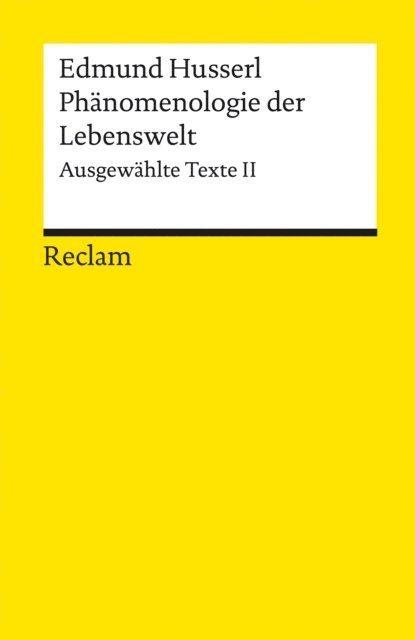 Edmund Husserl, Klaus Held - Phänomenologie der Lebenswelt, E-bok