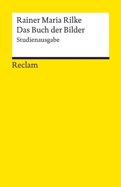 Rainer Maria Rilke, Ulrich Hohoff - Das Buch der Bilder. Studienausgabe, E-bok