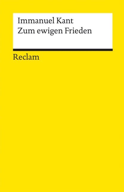 Immanuel Kant, Rudolf Malter - Zum ewigen Frieden, E-bok