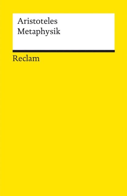 Aristoteles, Franz F. Schwarz - Metaphysik, E-bok