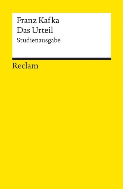 Franz Kafka, Michael Muller - Das Urteil. Studienausgabe, E-bok