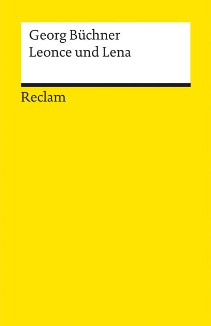Georg Buchner - Leonce und Lena, E-bok