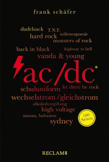 Frank Schafer - AC/DC. 100 Seiten, E-bok