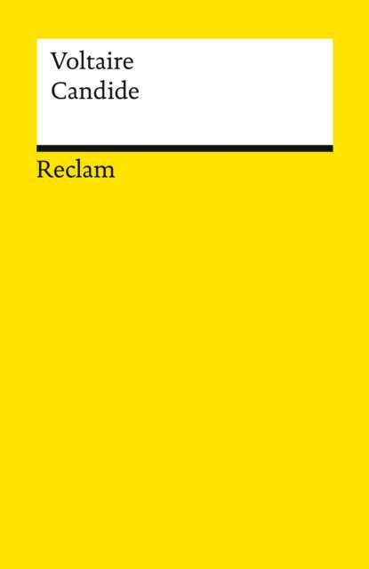 Voltaire - Candide oder der Optimismus, E-bok