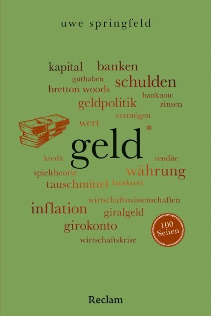 Uwe Springfeld - Geld. 100 Seiten, E-bok
