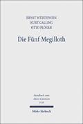 Die Funf Megilloth