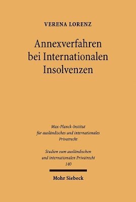 Annexverfahren bei Internationalen Insolvenzen
