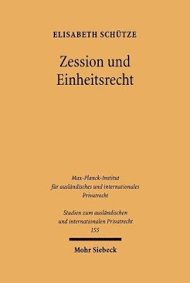 Zession und Einheitsrecht