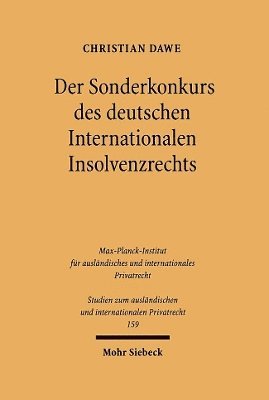 Der Sonderkonkurs des deutschen Internationalen Insolvenzrechts