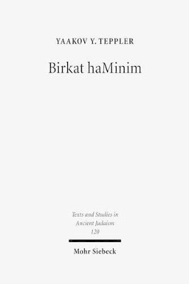 Yaakov Yanki Teppler - Birkat haMinim, Inbunden