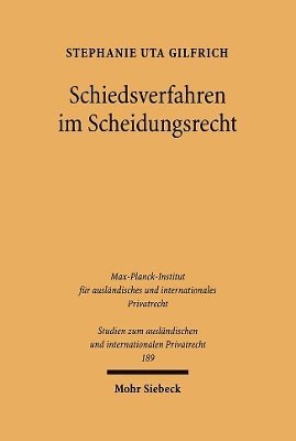 Schiedsverfahren im Scheidungsrecht