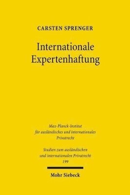 Internationale Expertenhaftung