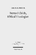 Brevard Childs, Biblical Theologian