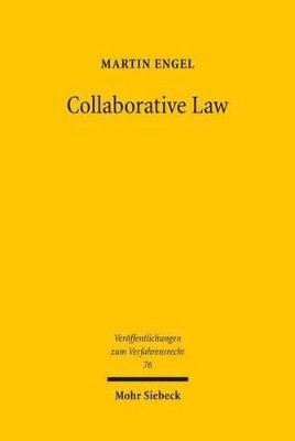 Martin Engel - Collaborative Law, Häftad