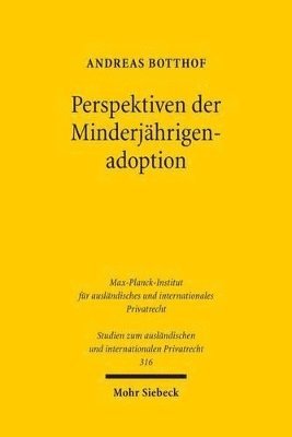 Andreas Botthof - Perspektiven der Minderjährigenadoption, Häftad