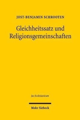 Gleichheitssatz und Religionsgemeinschaften