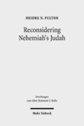 Reconsidering Nehemiah's Judah