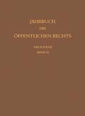 Jahrbuch des ffentlichen Rechts der Gegenwart. Neue Folge
