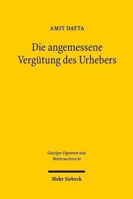 Die angemessene Vergütung des Urhebers