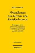 Abhandlungen zum Kirchen- und Staatskirchenrecht