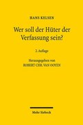 Wer soll der H�ter der Verfassung sein?