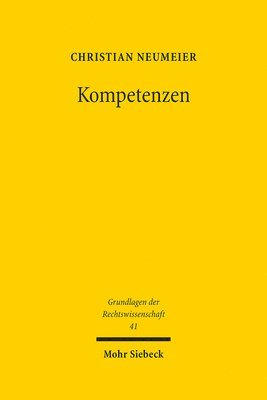 Christian Neumeier - Kompetenzen, Inbunden