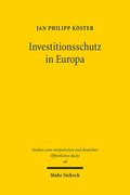 Investitionsschutz in Europa