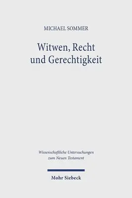 Michael Sommer - Witwen, Recht und Gerechtigkeit, Inbunden. Tillgänglighet: Kommande
