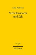 Verhaltensnorm und Zeit