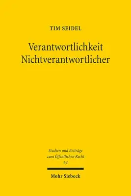 Tim Seidel - Verantwortlichkeit Nichtverantwortlicher, Häftad. Tillgänglighet: Tillfälligt slut