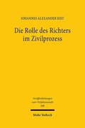 Die Rolle des Richters im Zivilprozess