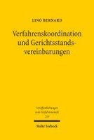 Lino Bernard - Verfahrenskoordination und Gerichtsstandsvereinbarungen, Häftad