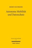Henry Ogunrinde - Autonome Mobilität und Datenschutz, Häftad