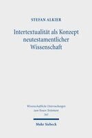 Stefan Alkier - Intertextualität als Konzept neutestamentlicher Wissenschaft, Inbunden. Tillgänglighet: Lägg i varukorg