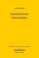 Jan Keesen - Demokratische Intermediäre, Häftad